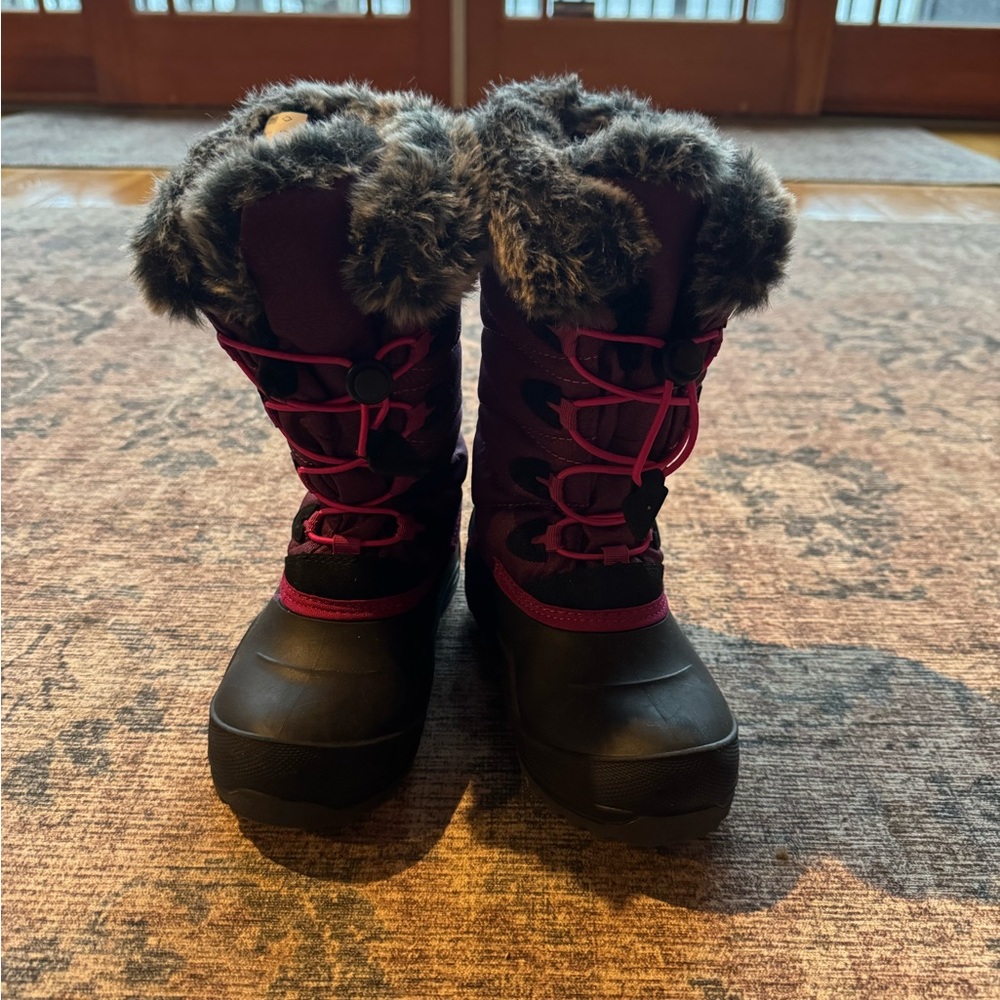 Kamik Girls Faux Fur Lined Winter Boots